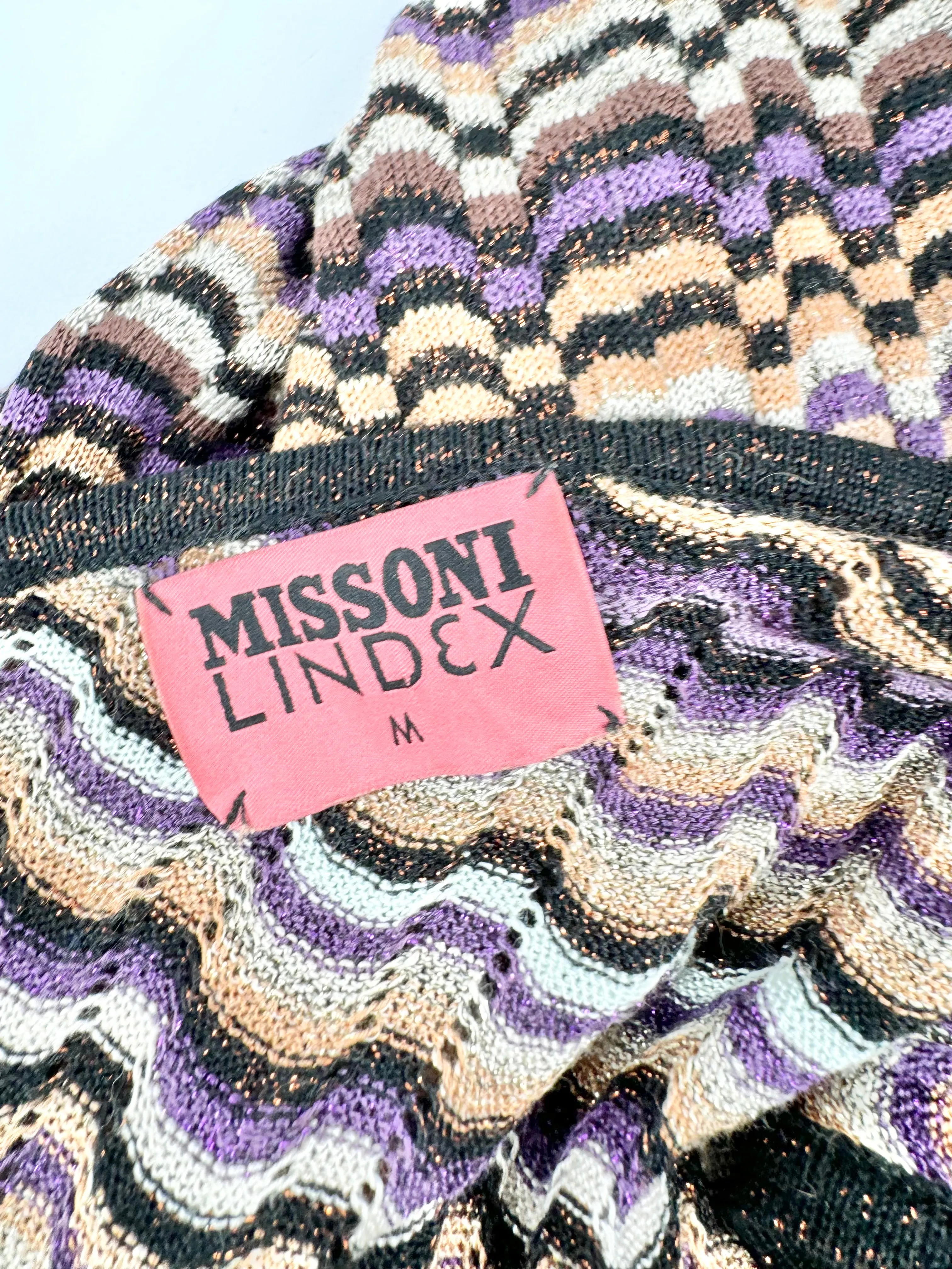 Missoni for Lindex Mulitcolour Sleeveless Knit Dress - AU10