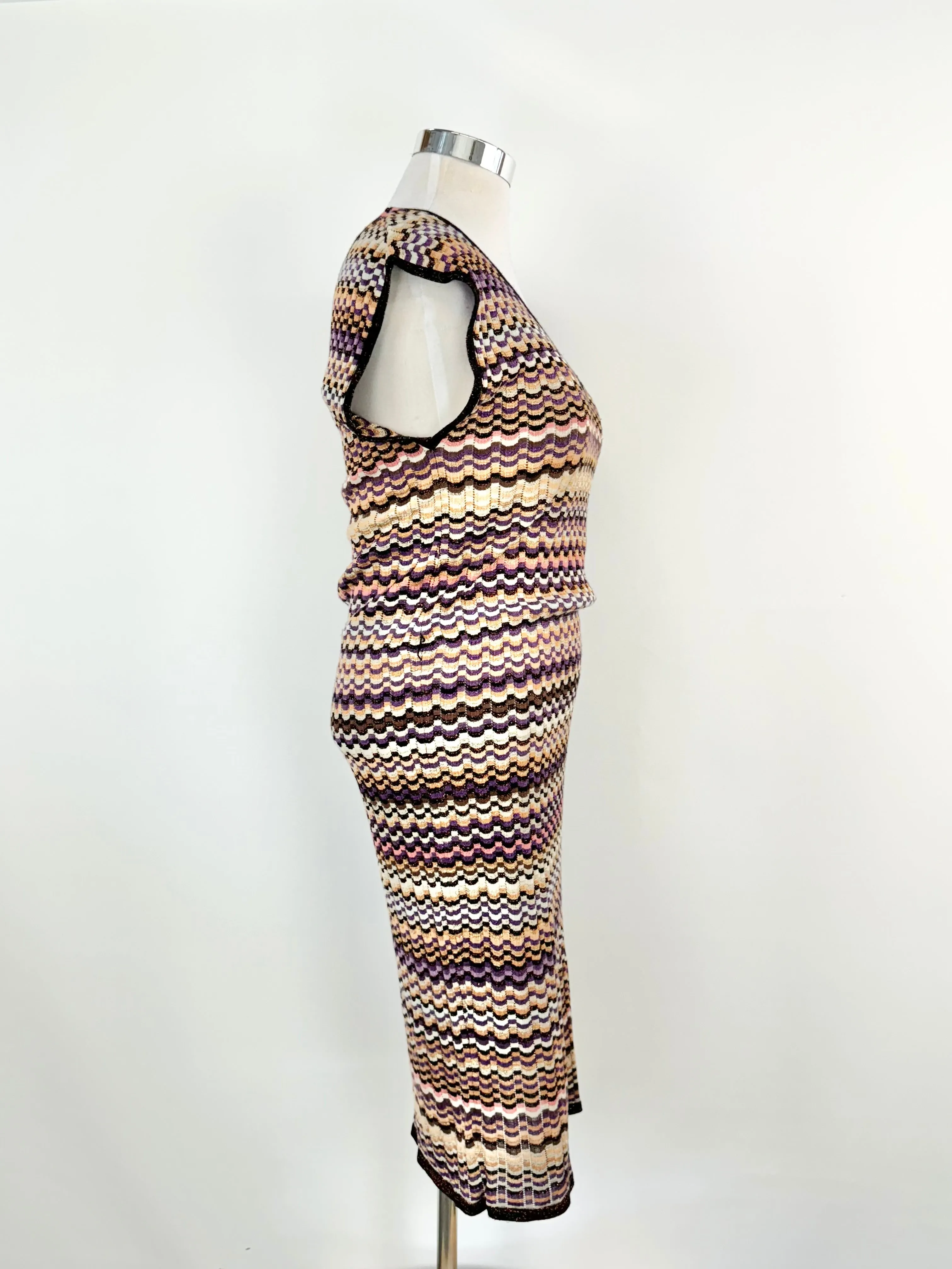 Missoni for Lindex Mulitcolour Sleeveless Knit Dress - AU10