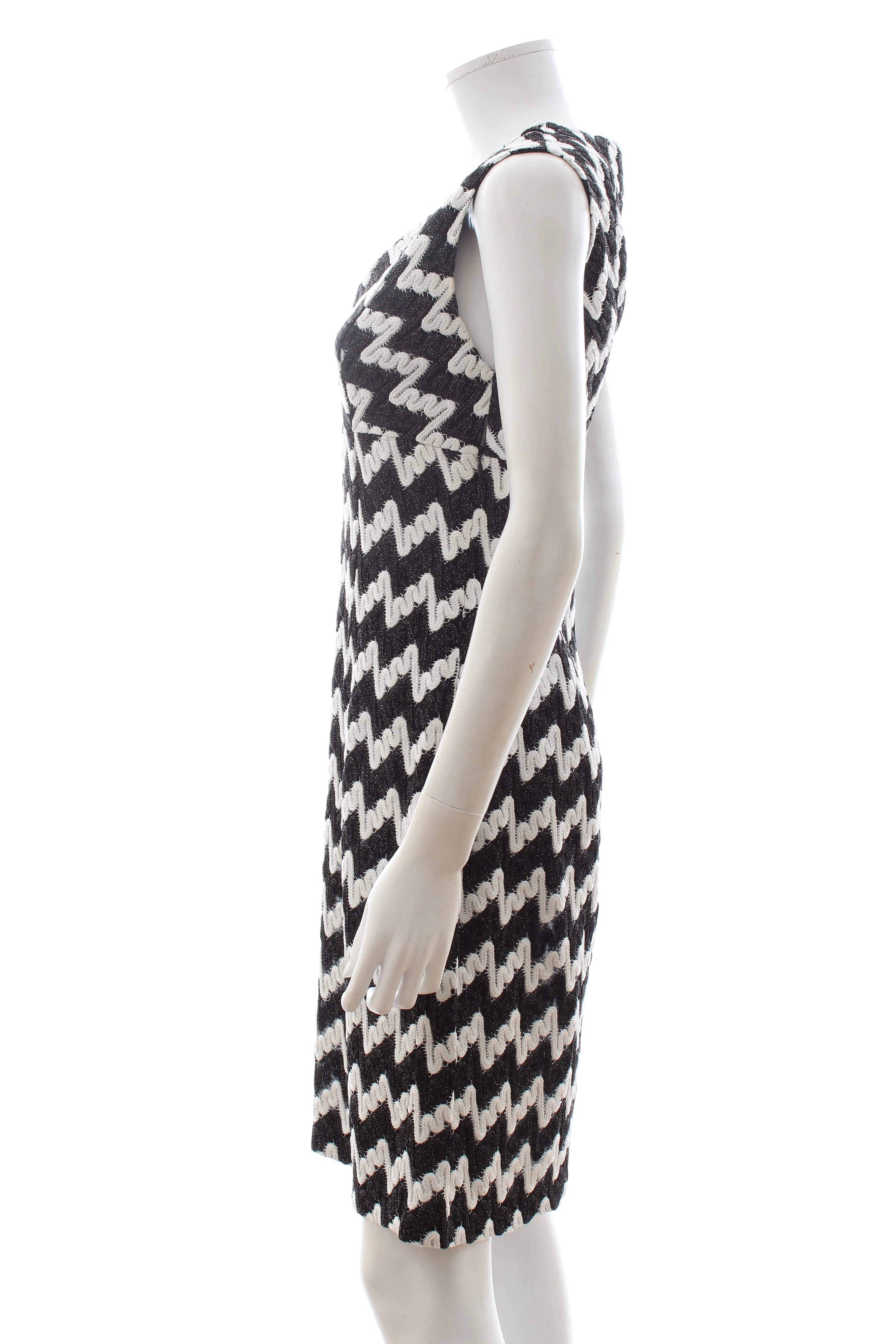 Missoni Sleeveless Swirl Knit Dress