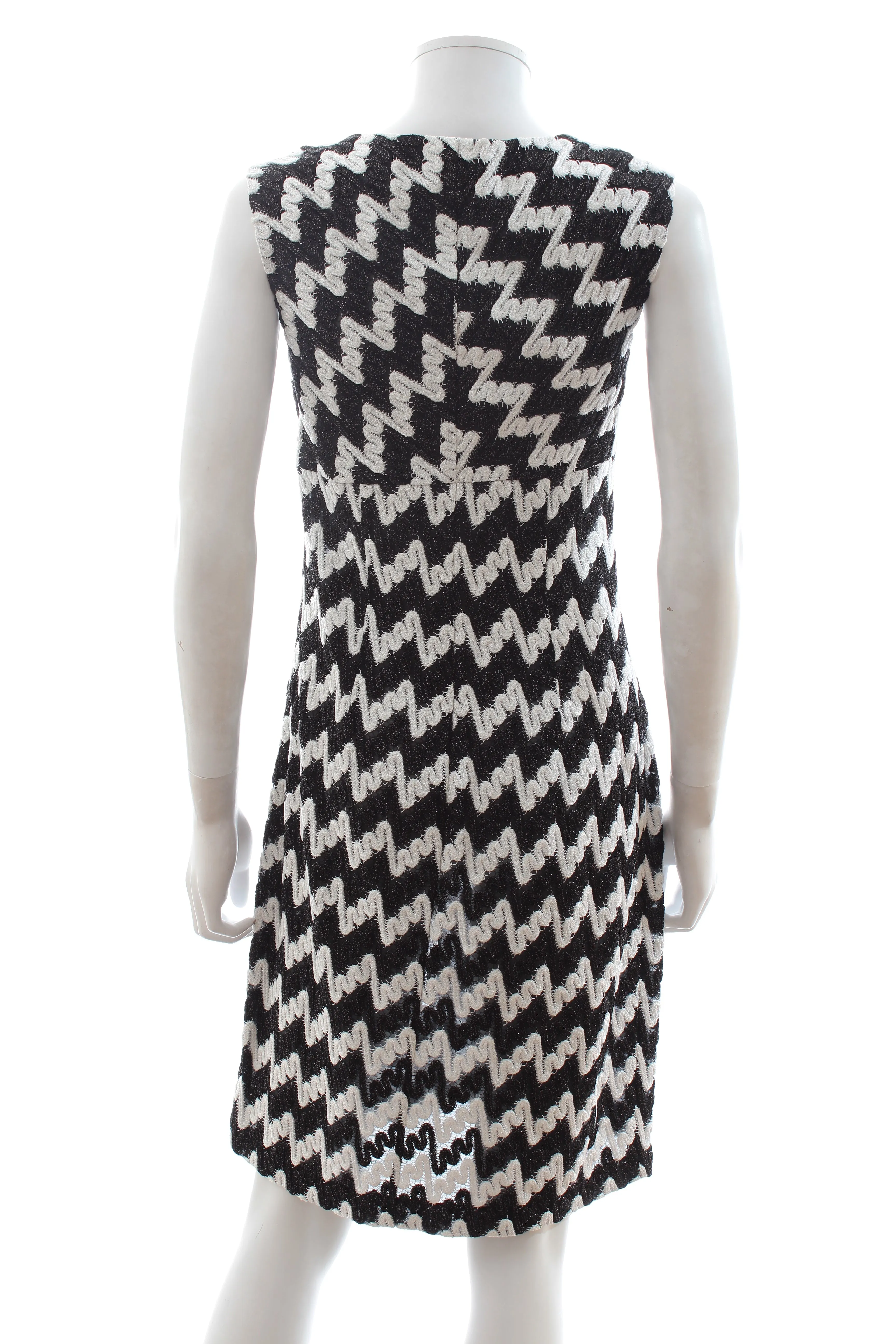 Missoni Sleeveless Swirl Knit Dress