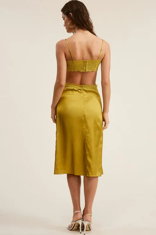 Mustard Dubai Dress