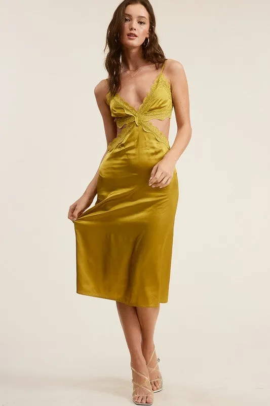 Mustard Dubai Dress