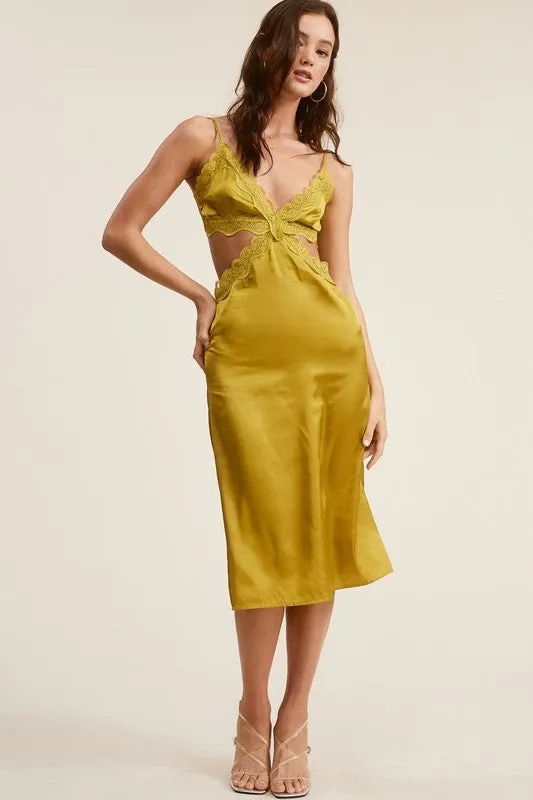 Mustard Dubai Dress