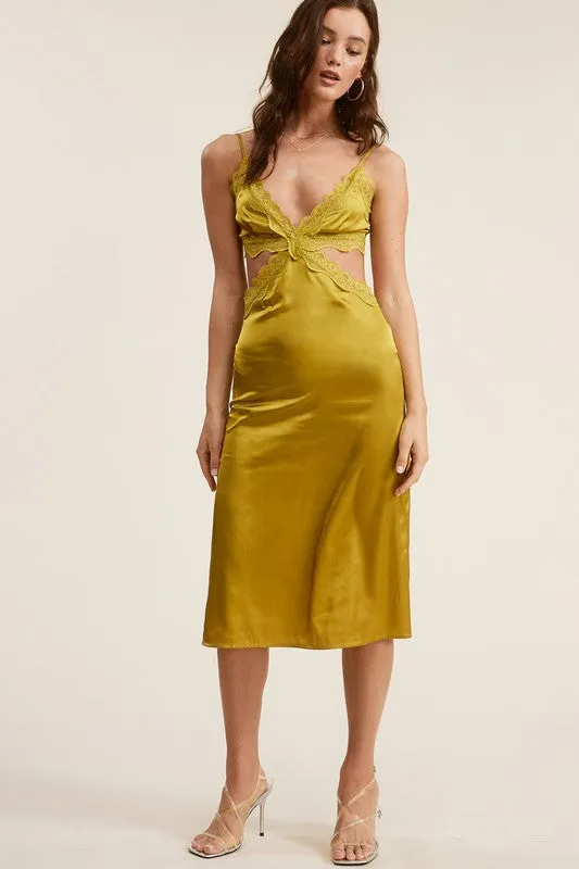Mustard Dubai Dress