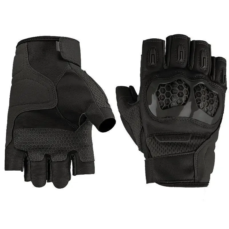 New Men Half Finger Tactical Gloves Shock Absorbing