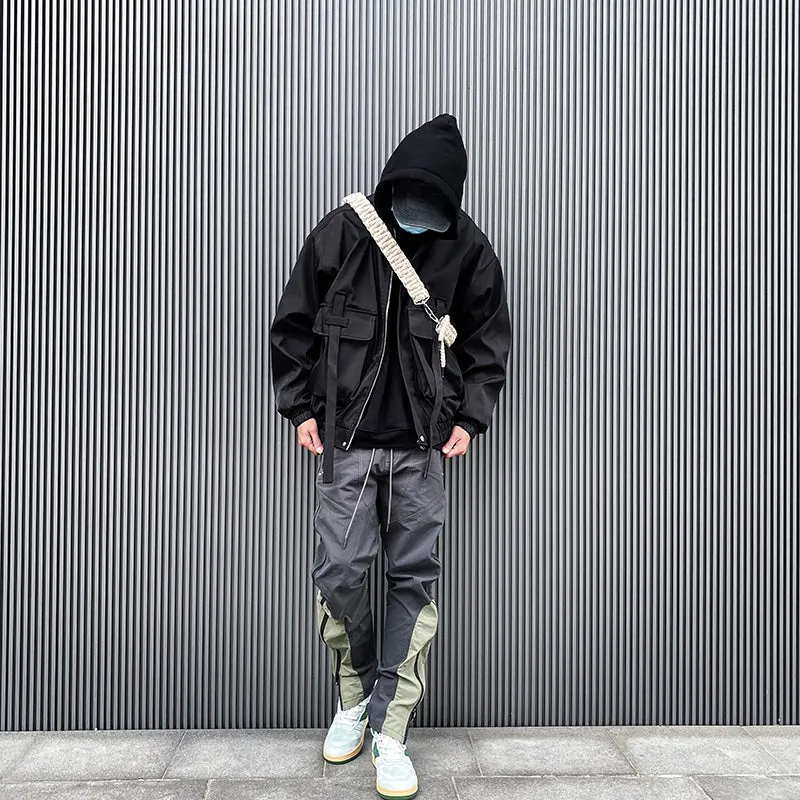 Nylon Trench Coat With Large Pockets