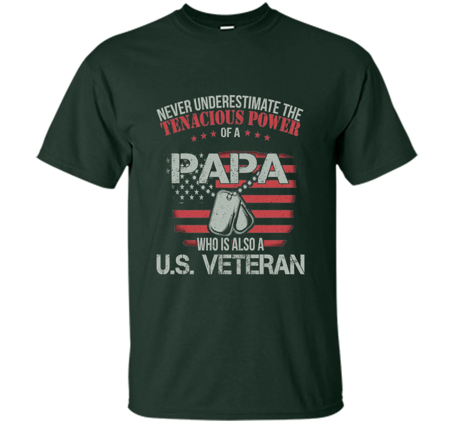 PAPA WHO IS ALSO A U.S. VETERAN T-shirt