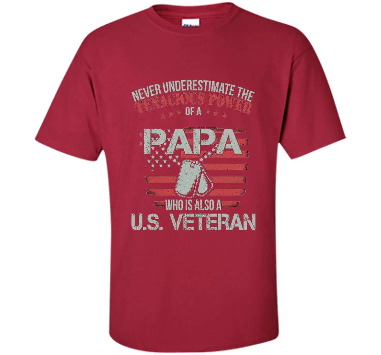 PAPA WHO IS ALSO A U.S. VETERAN T-shirt