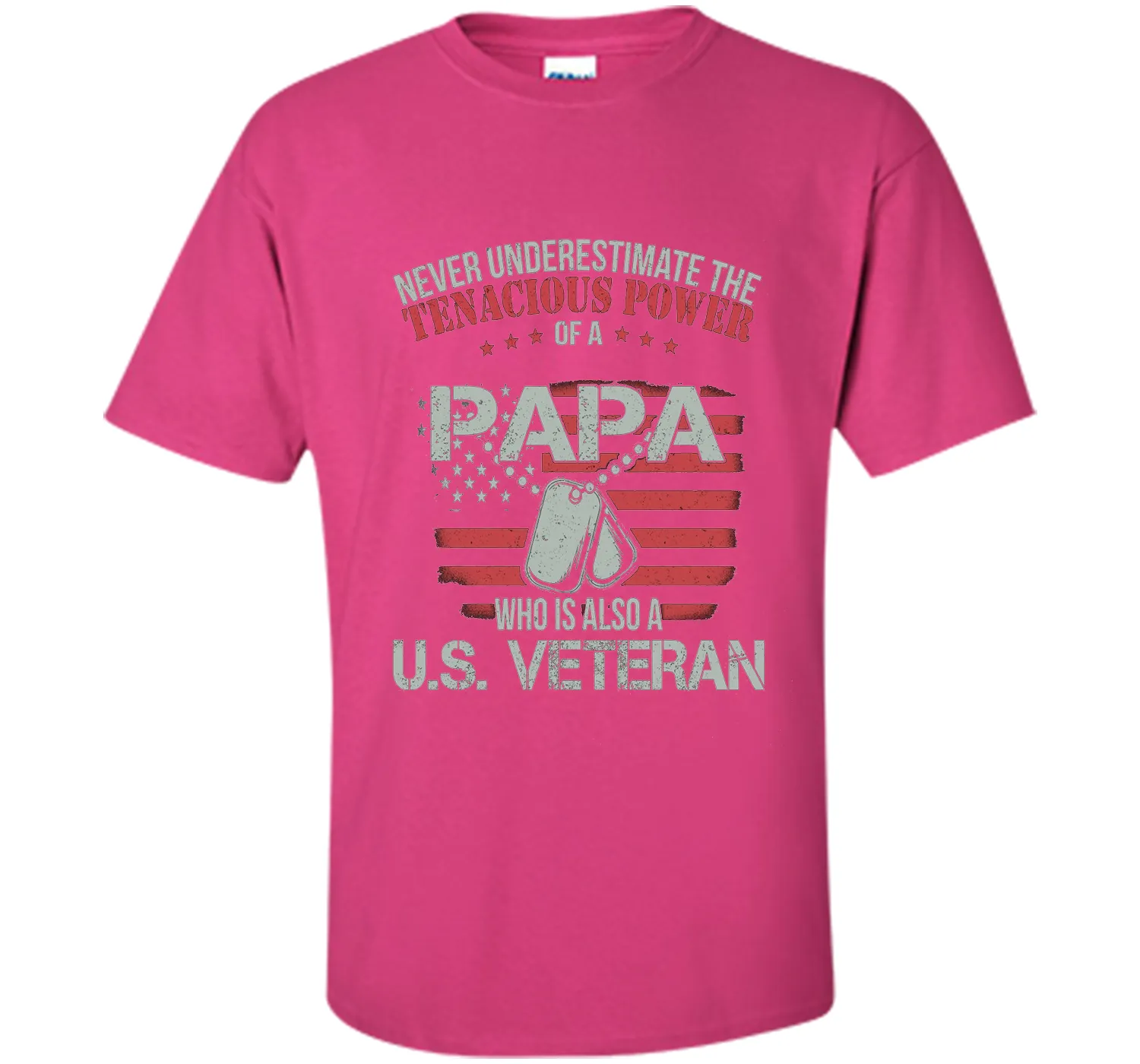 PAPA WHO IS ALSO A U.S. VETERAN T-shirt