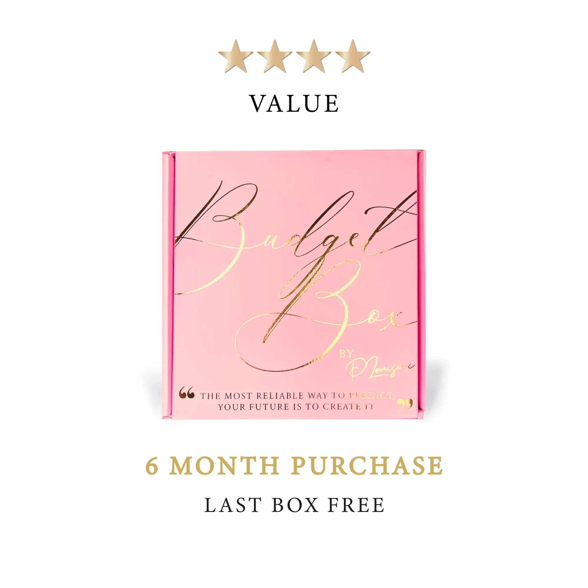 P.Louise Budget Box Subscription (6 Months) Start Date November