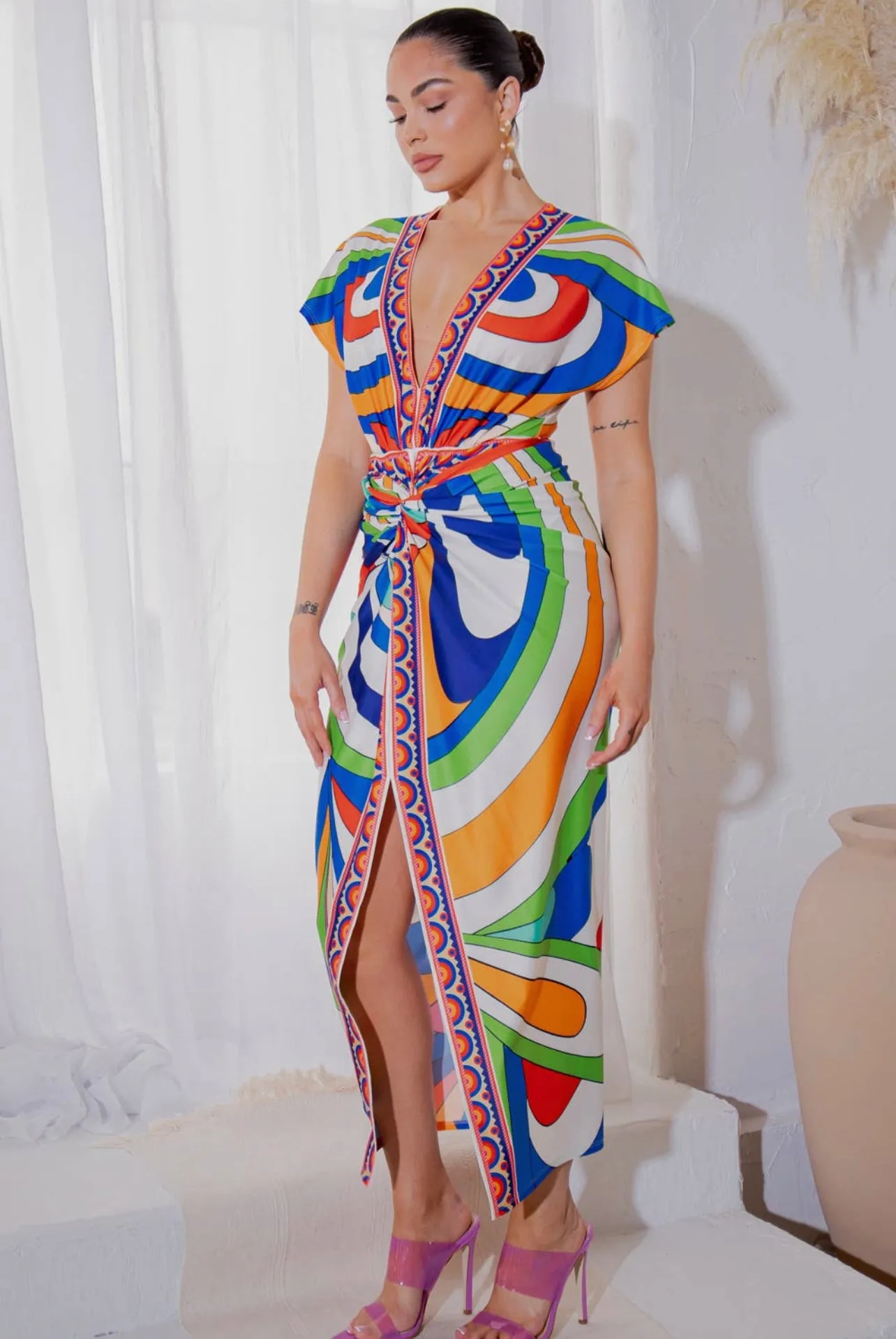"Cartagena" Midi Dress