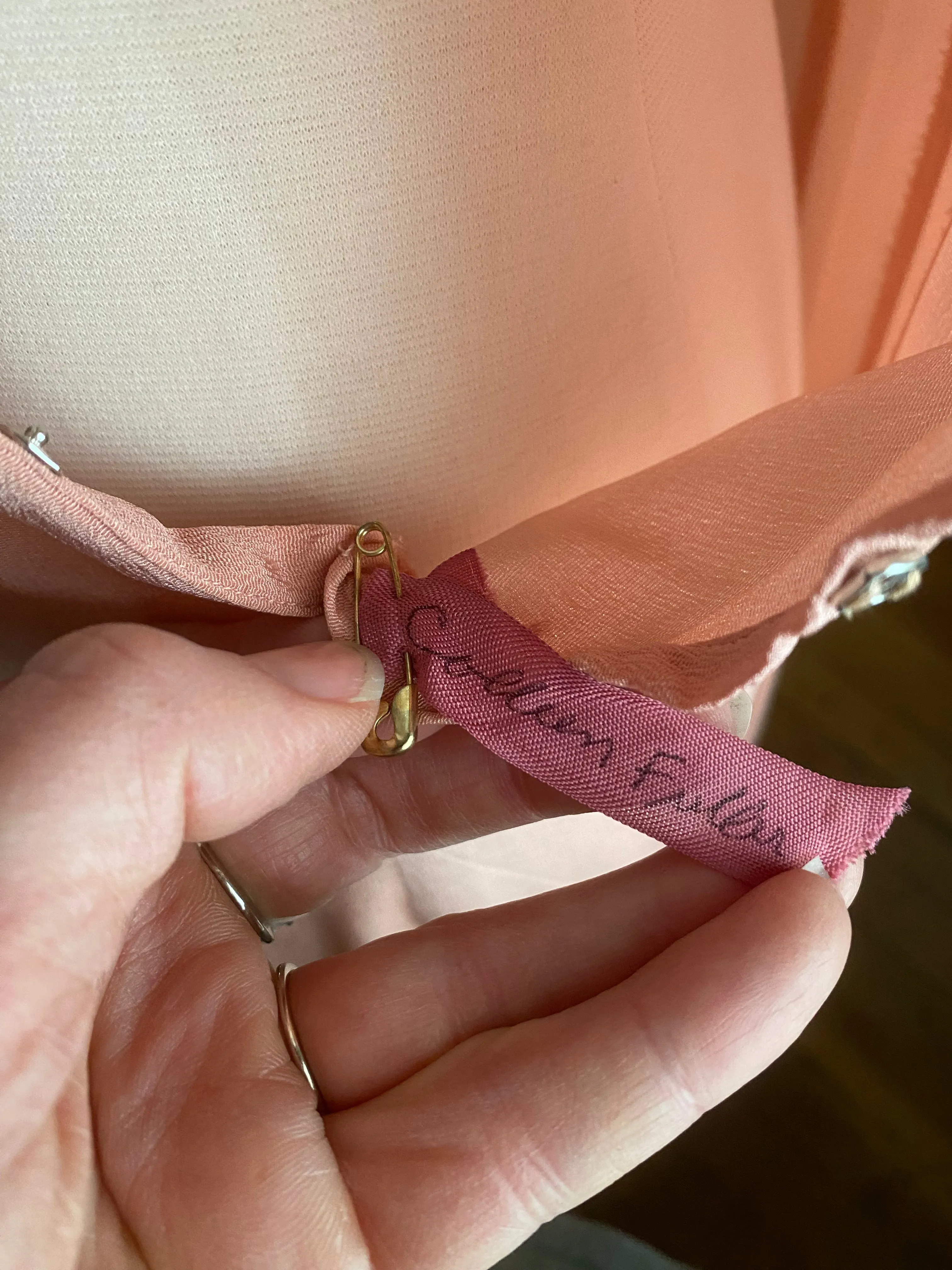 Rare 1920’s French Beaded Silk Flapper Dress / Medium