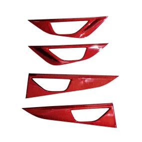 Rexpeed Dry Carbon Door Handle Trim Cover Set (2022  WRX S4 VB)