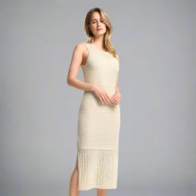 Rich & Royal Pointelle Knit Dress