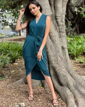 Riley Sleeveless Tie Dress
