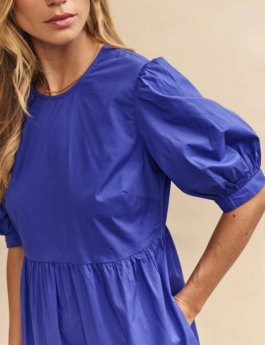 Rochelle Midi Dress India Blue