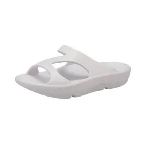 Roemer Strappy Eva White Women's Slides