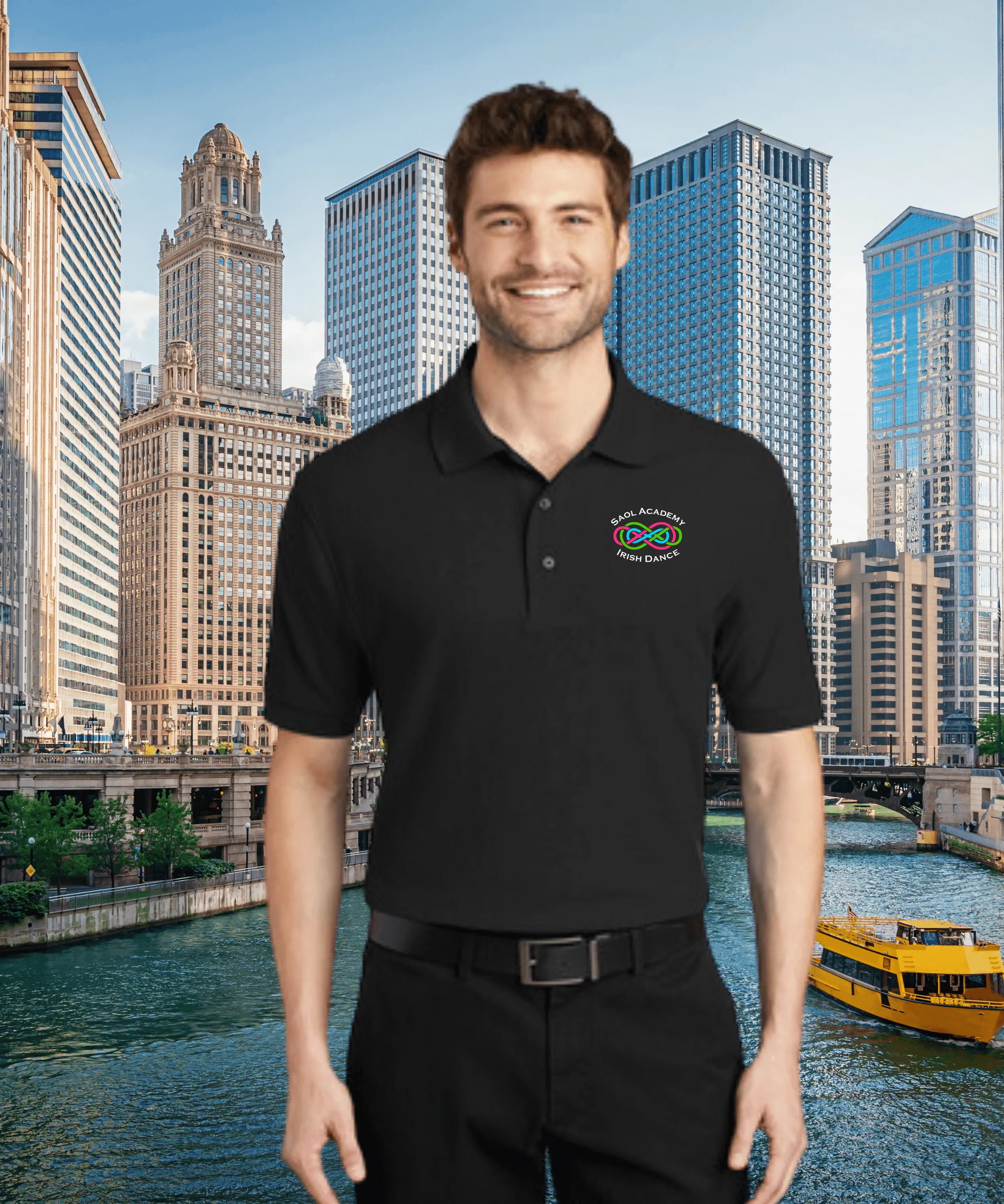 Saol Academy Men's Polo