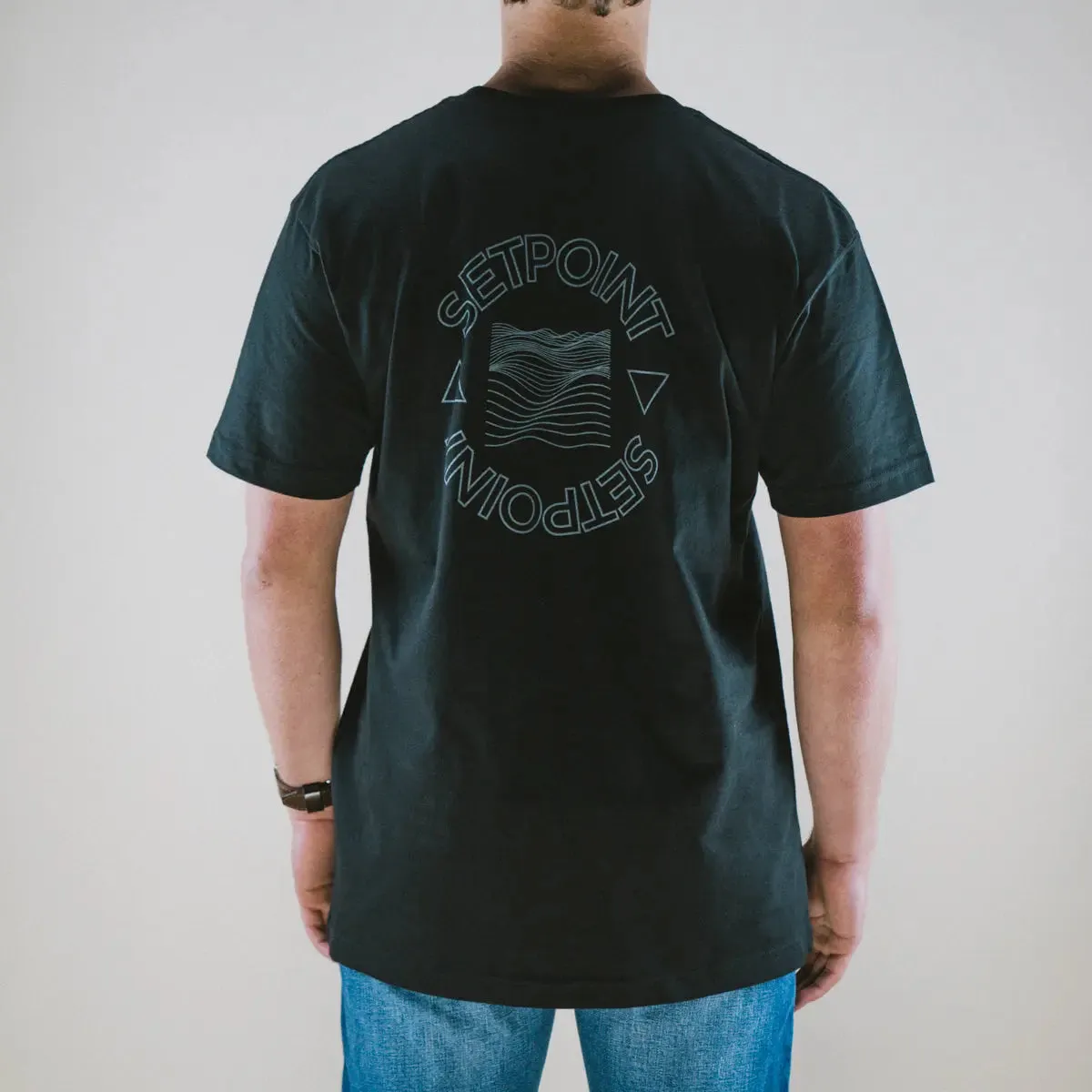 Set Point™ by GBRS Group Triangles Short Sleeve Shirt
