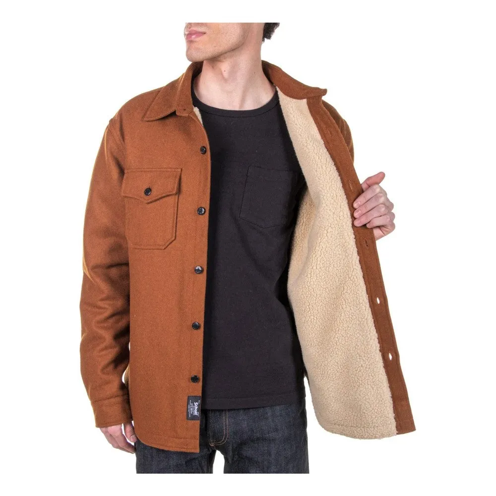 Sherpa Lined Wool CPO Shirt-Jacket
