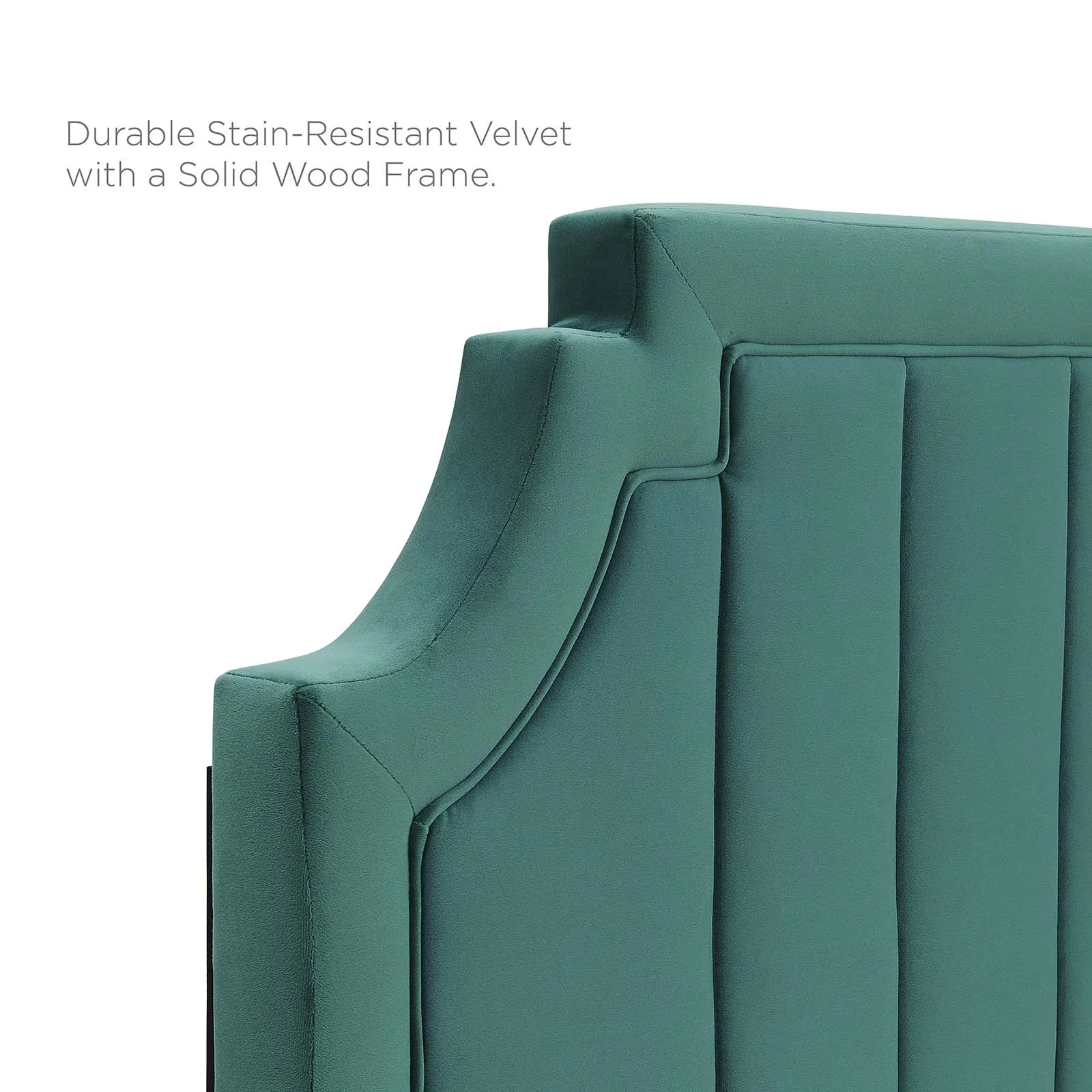 Sienna Performance Velvet Platform Bed