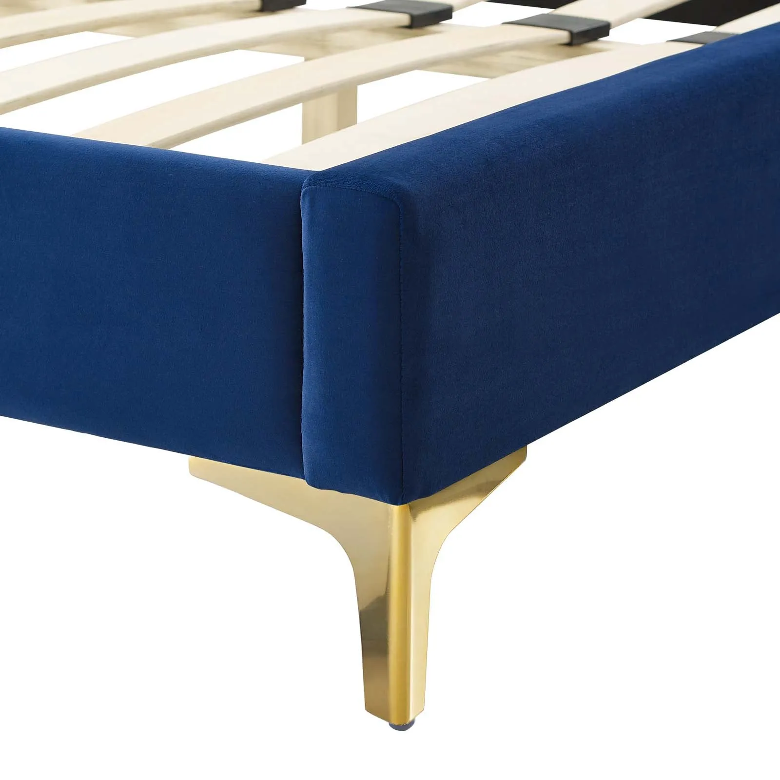 Sienna Performance Velvet Platform Bed