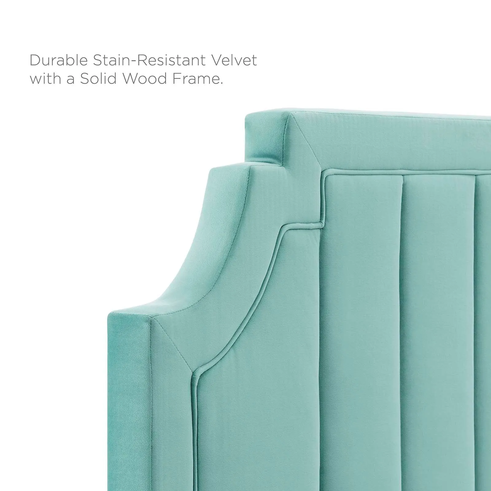 Sienna Performance Velvet Platform Bed