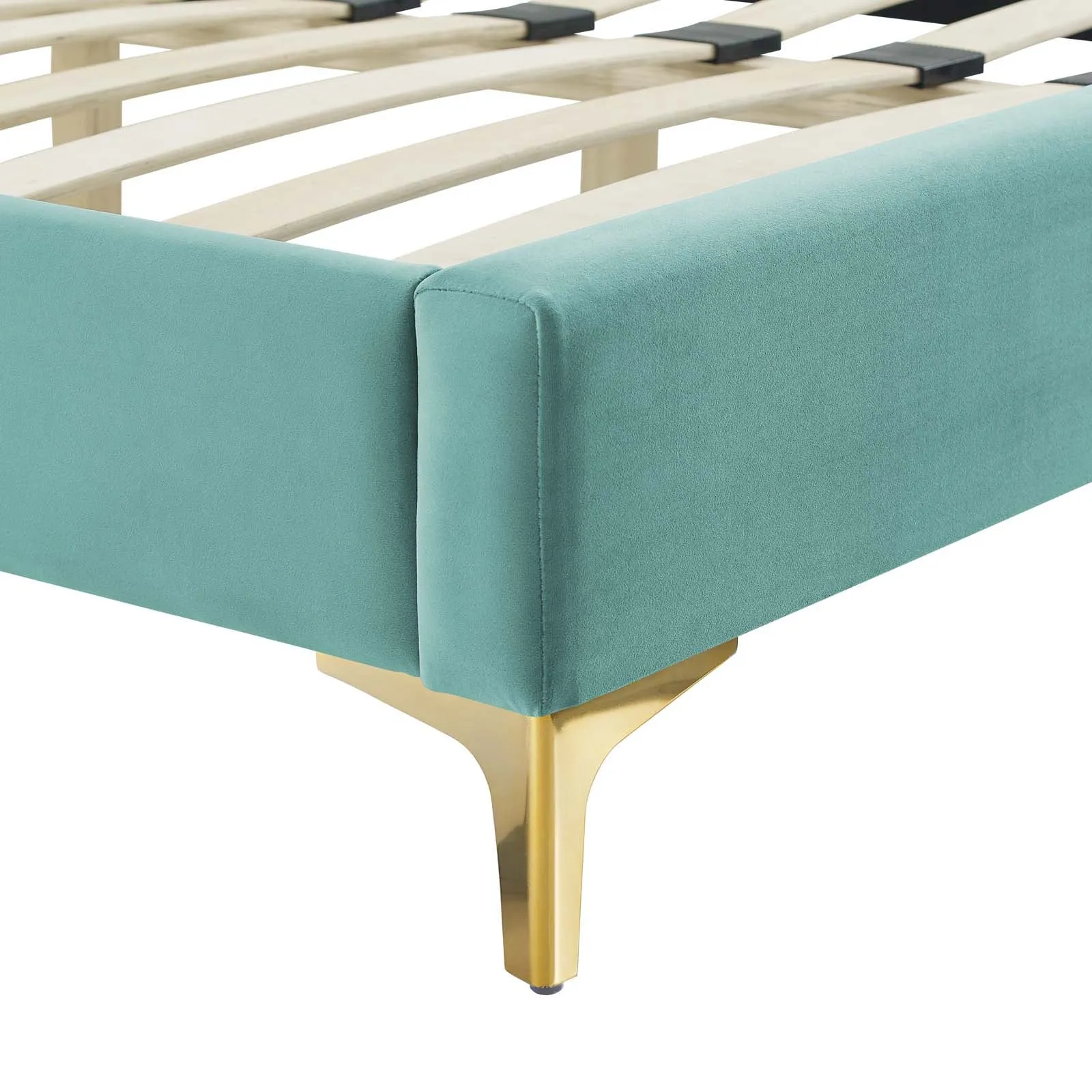 Sienna Performance Velvet Platform Bed