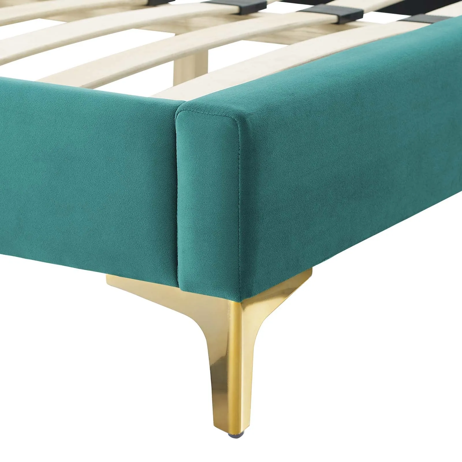 Sienna Performance Velvet Platform Bed