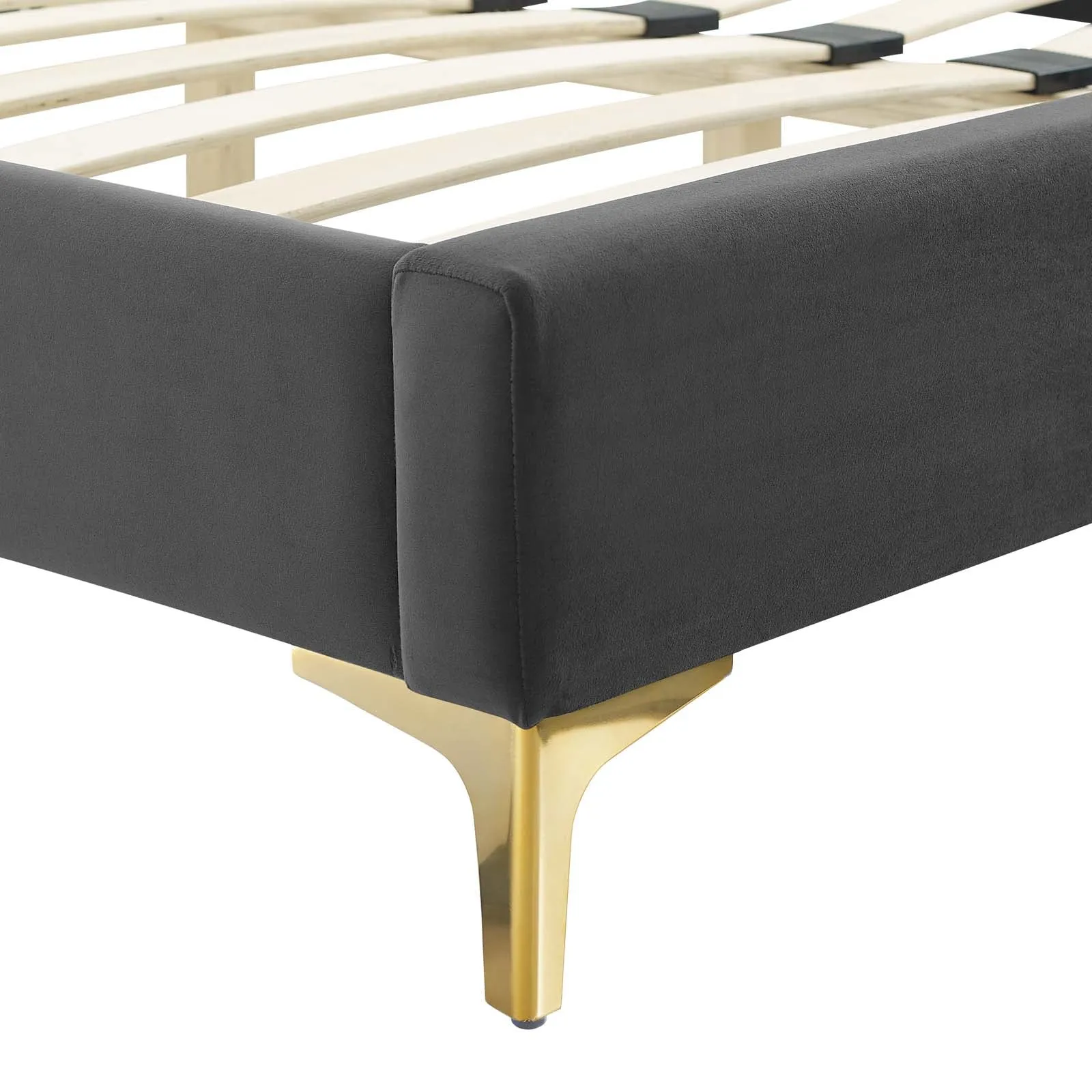 Sienna Performance Velvet Platform Bed