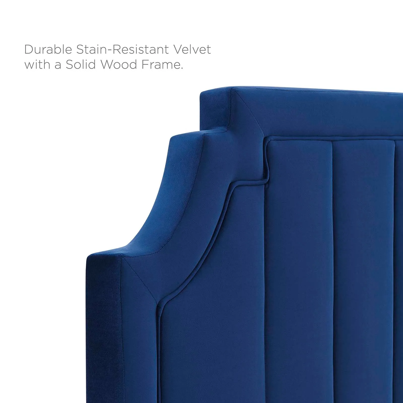 Sienna Performance Velvet Platform Bed