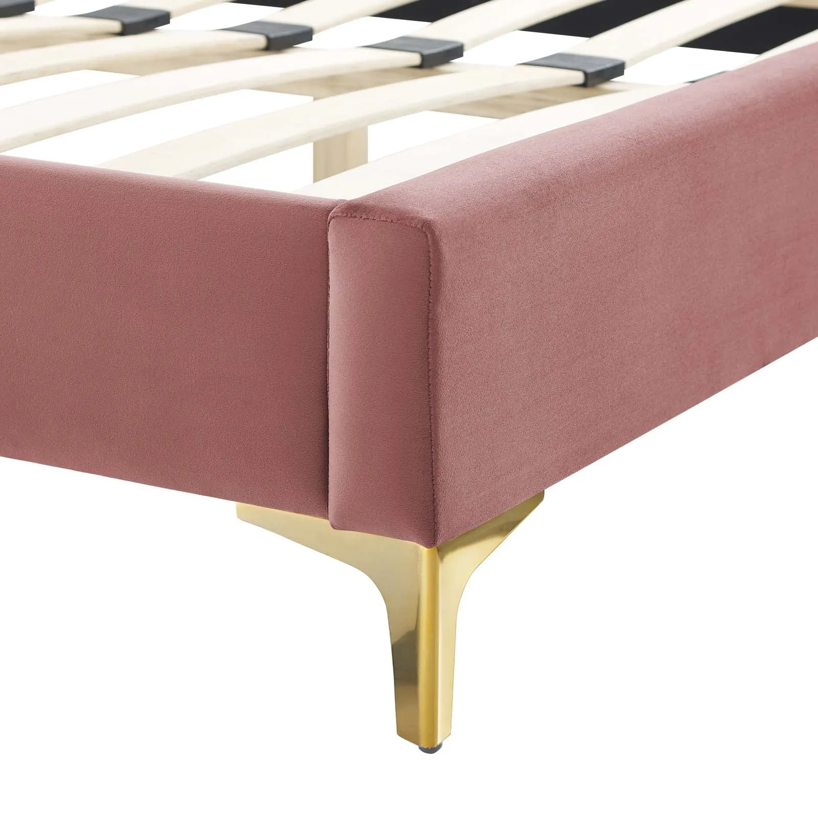 Sienna Performance Velvet Platform Bed