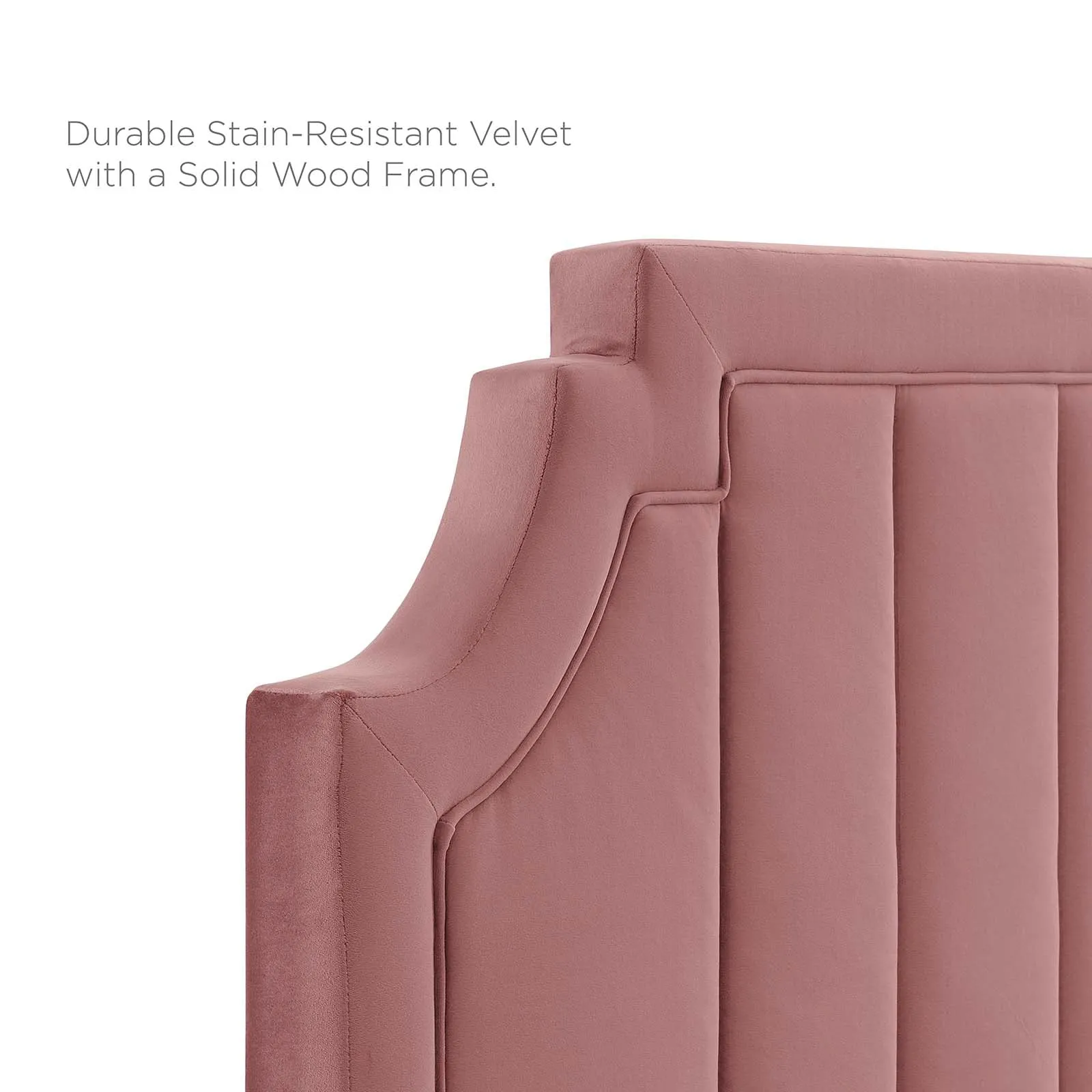 Sienna Performance Velvet Platform Bed