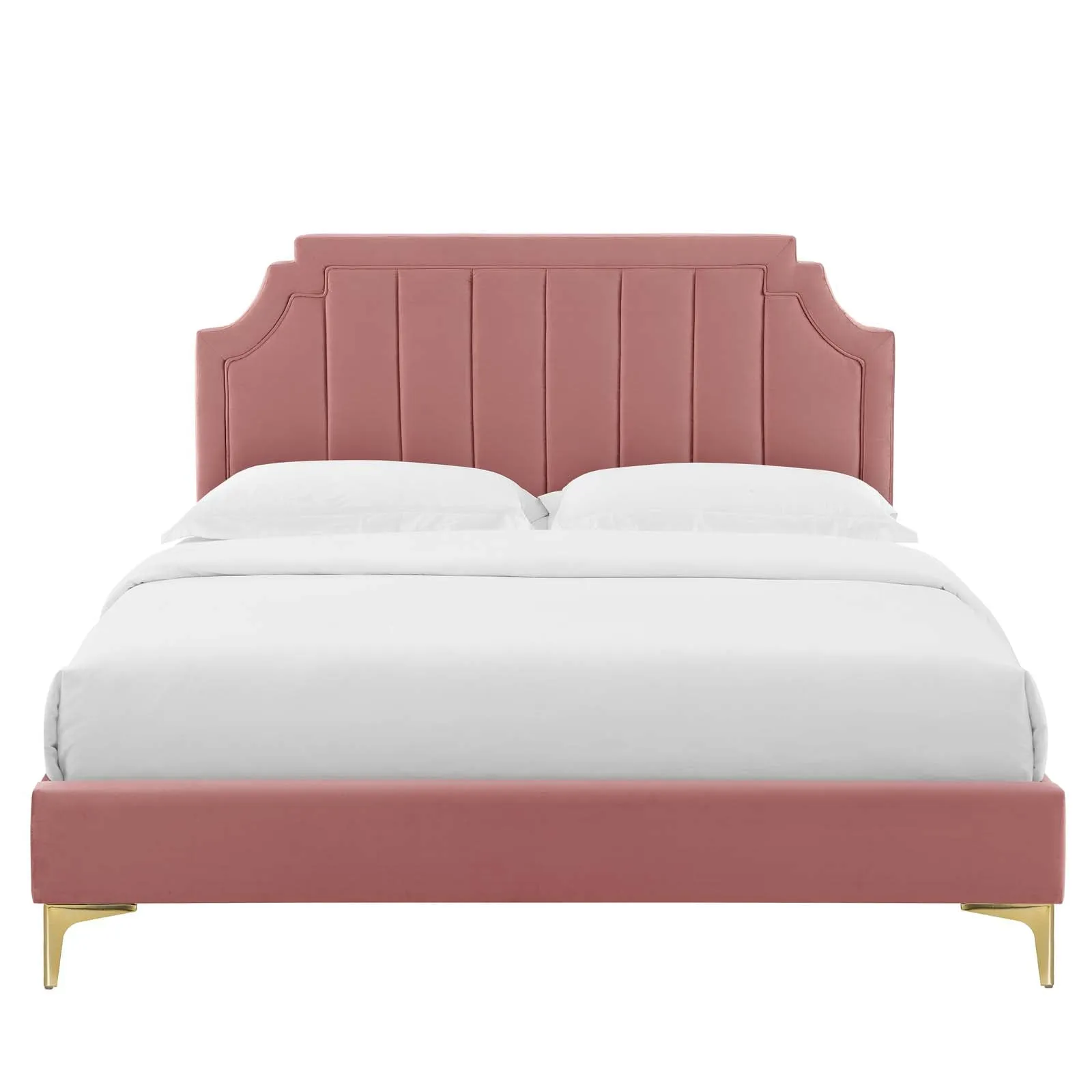 Sienna Performance Velvet Platform Bed