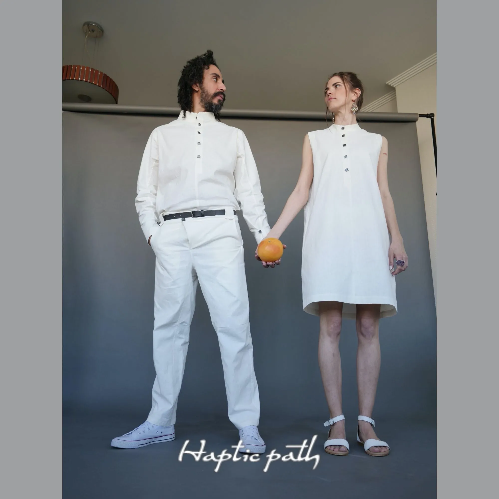 Sleeveless dress with pockets ETESIAN