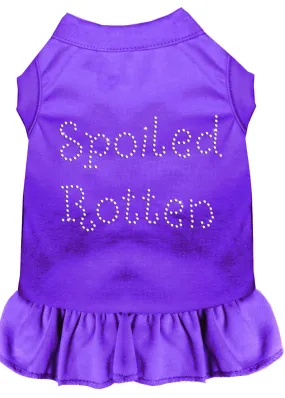 Spoiled Rotten Rhinestone Dress Purple Med (12)