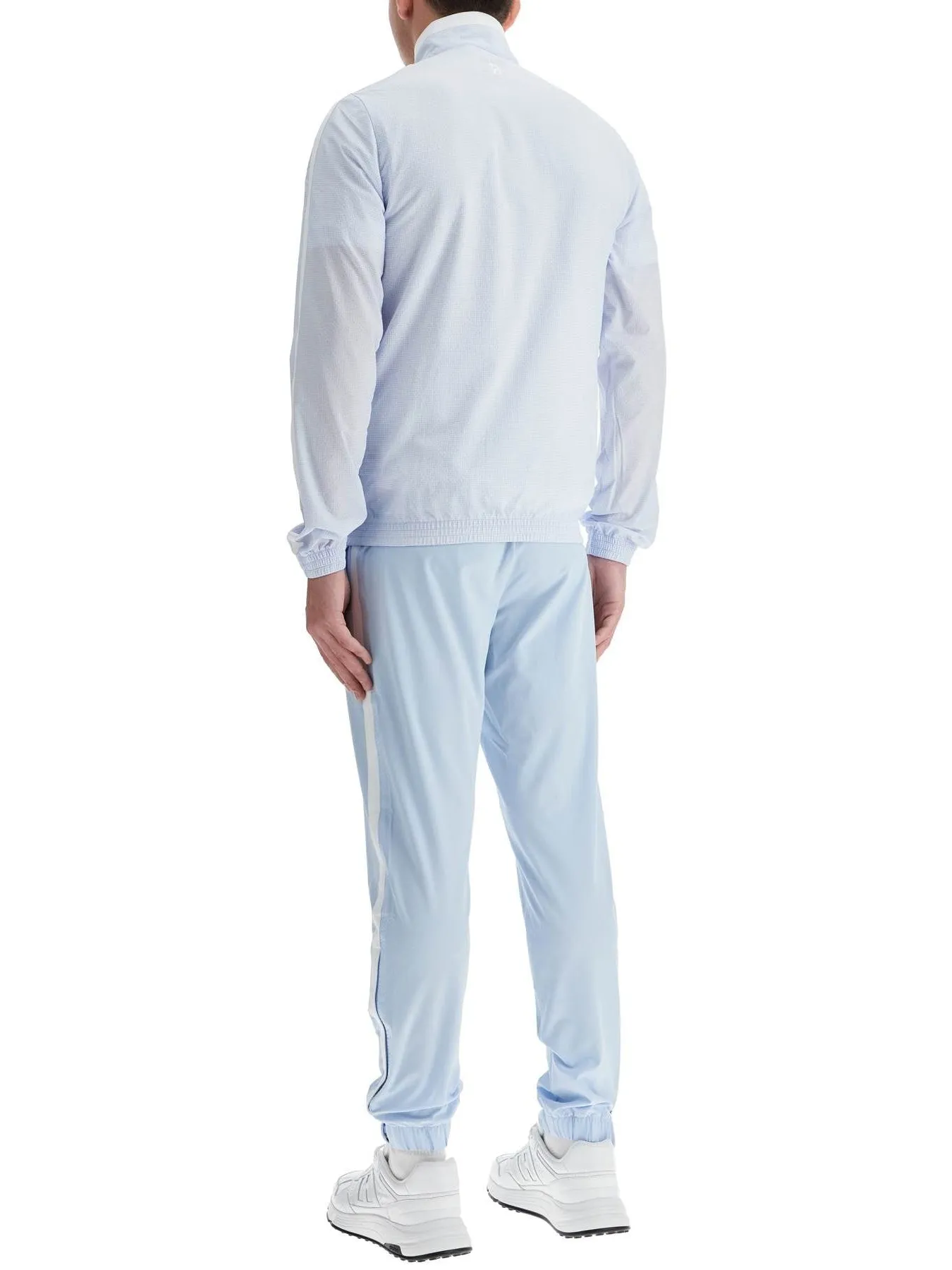Sporty Patchwork Technical Jumpsuit