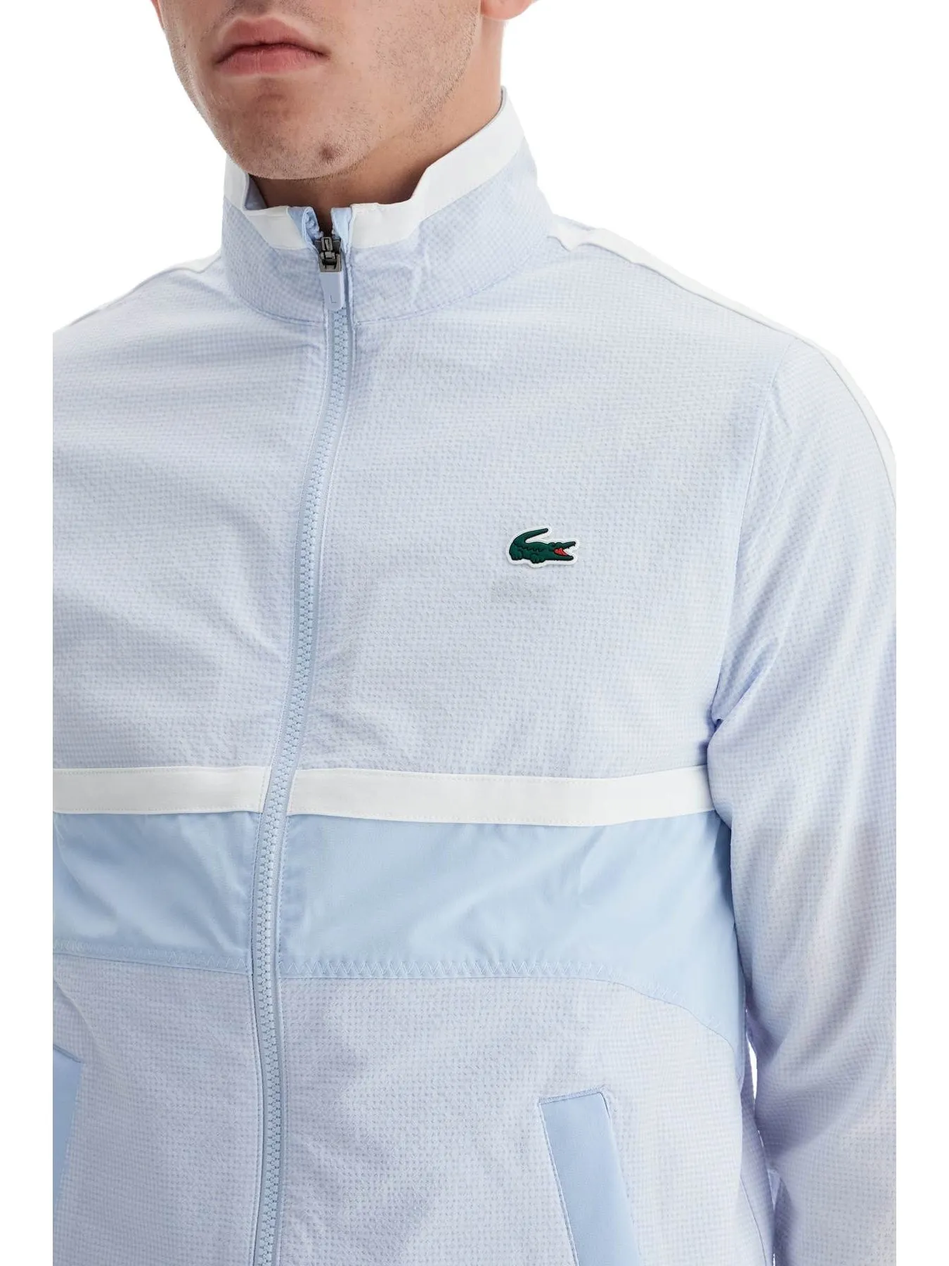 Sporty Patchwork Technical Jumpsuit