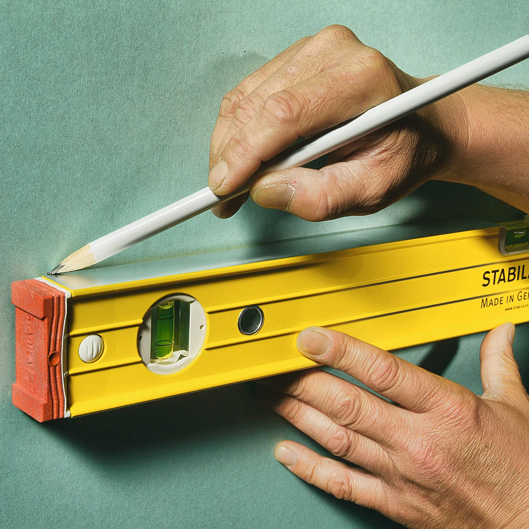 STABILA 78496 - Spirit and Torpedo Plate Level Set w/ Carry Case