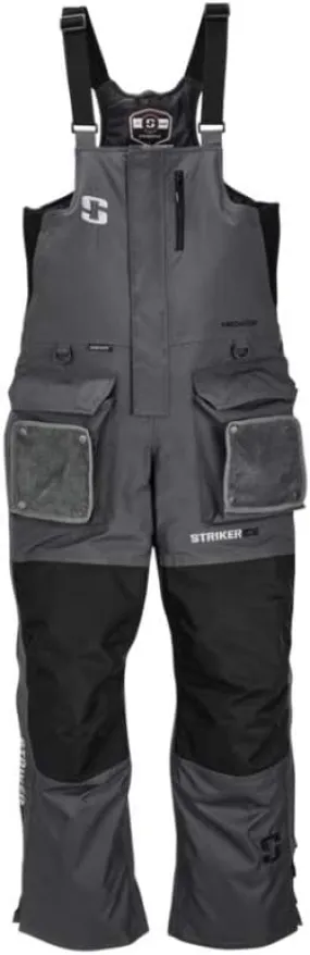 Striker Men's Predator Durable Windproof Water-Resistant Ice Fishing Bib Sureflote Flotation Technology