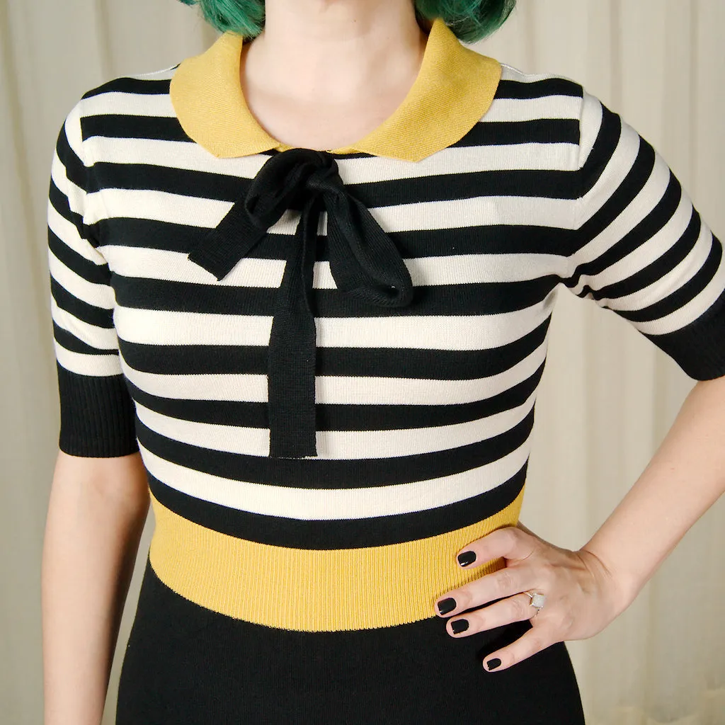 Striped Knit Dress
