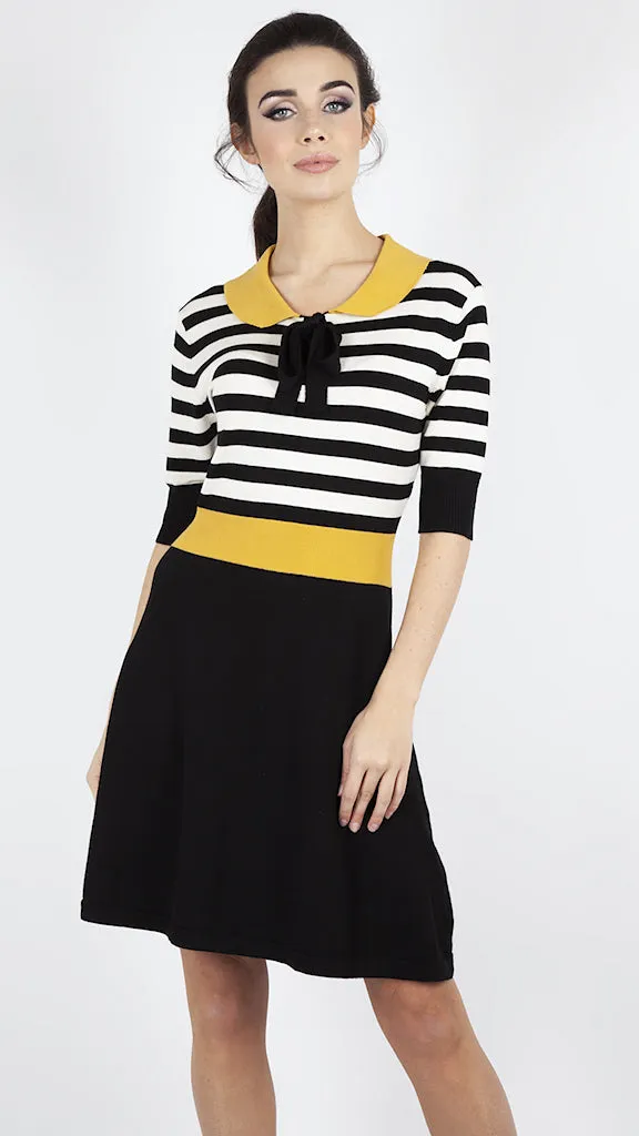 Striped Knit Dress