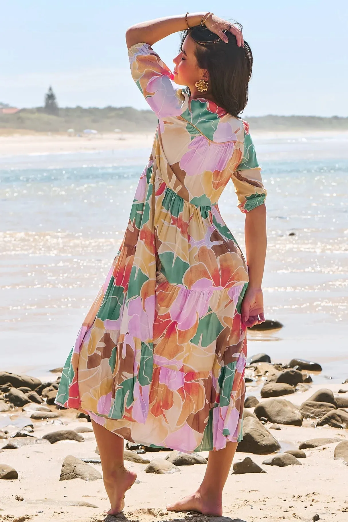 Tallulah Print - Eve Midi Dress