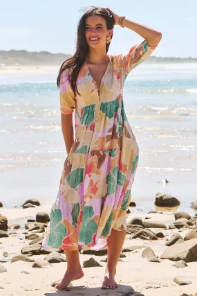 Tallulah Print - Eve Midi Dress