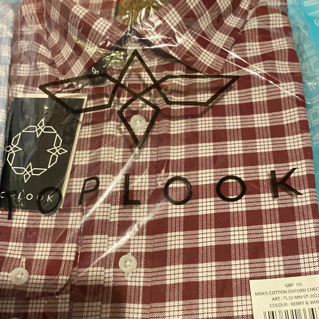 Teenager / Adults check Shirt