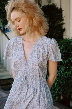 The Dawn Dress | Daisies Blue