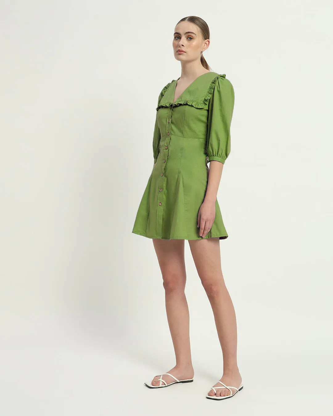 The Isabela Fern Cotton Dress