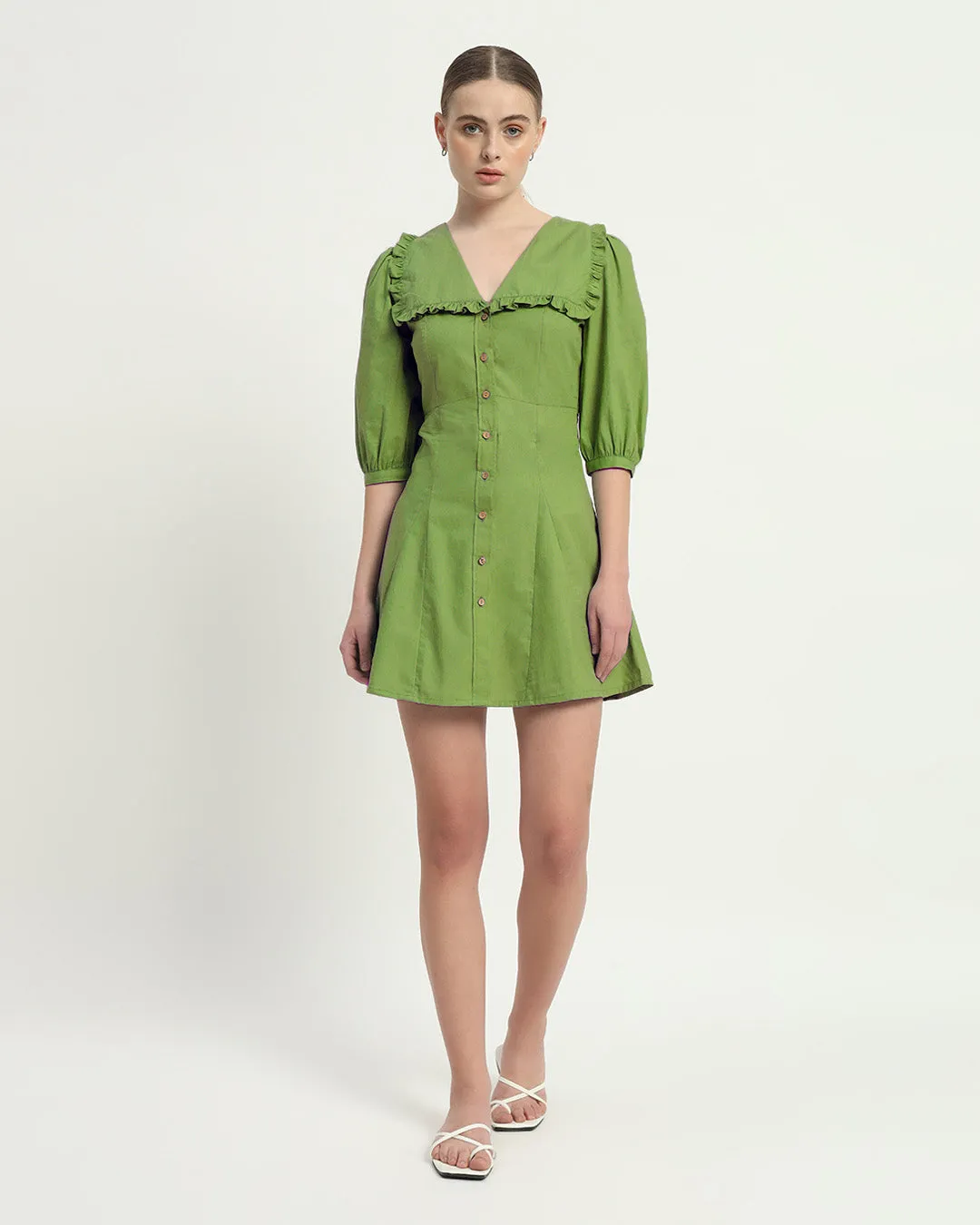 The Isabela Fern Cotton Dress