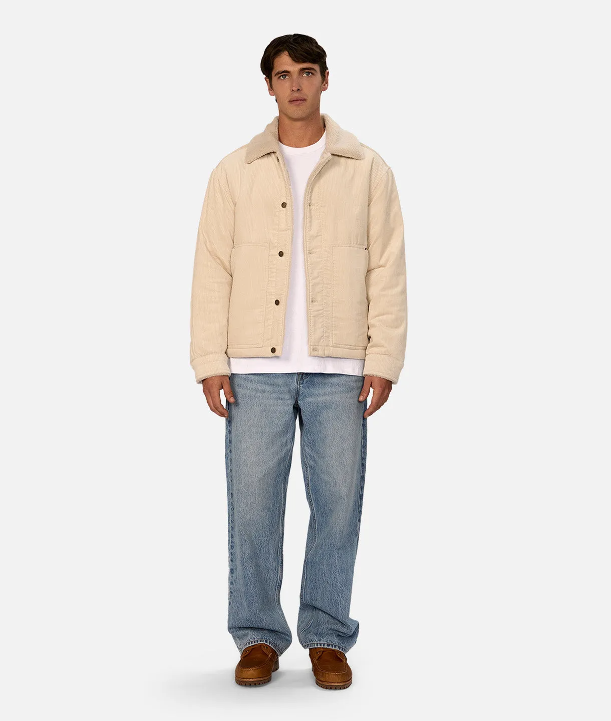 The Sequoia Cord Jacket - Stone