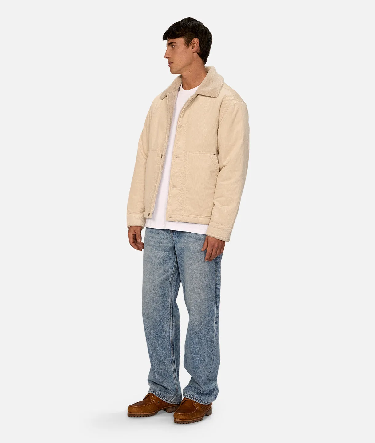 The Sequoia Cord Jacket - Stone